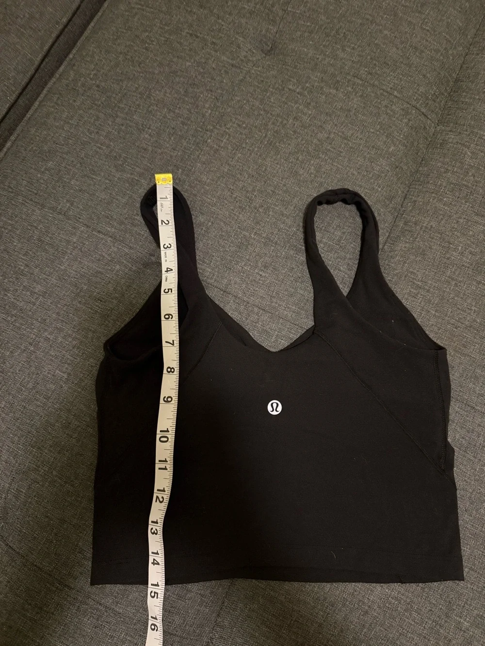 lululemon athletica Black V-Neck Seamless Bralette